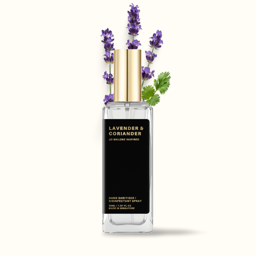 Lavender & Coriander Hand Sanitiser / Disinfectant Spray